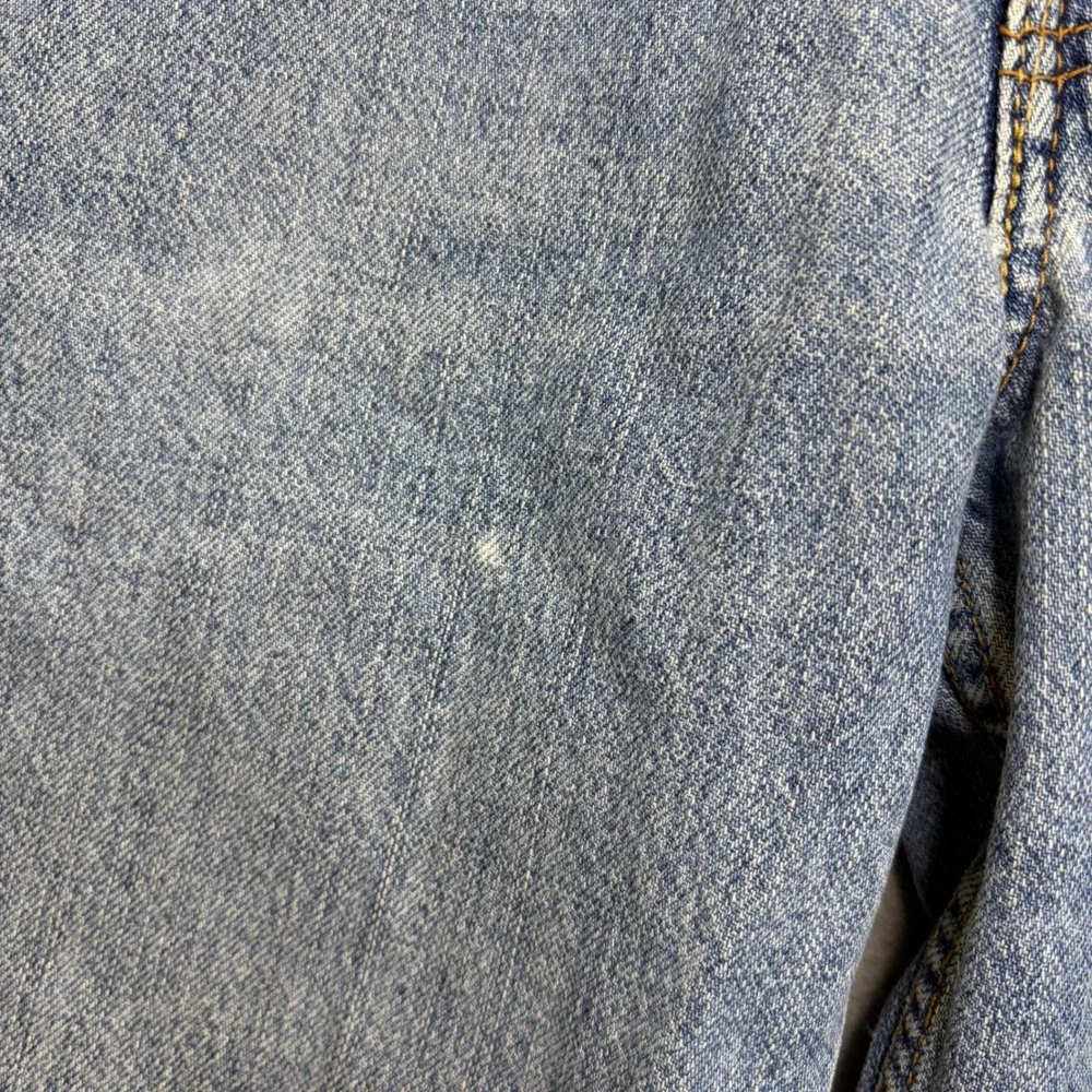 Levi's 550 Denim Shorts Mens 32 Blue Relaxed Fit Y2K Distressed Light Wash